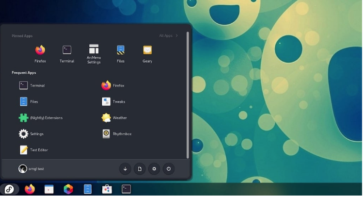 Ark11 Menu Arc Menu برنامه افزودنی GNOME طرح جدید ویندوز 11 را اضافه می کند - Arvan